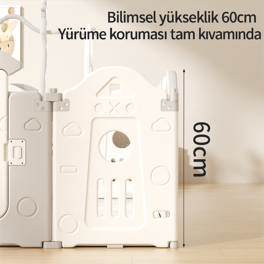 Çocuk Oyun Evi ve Aktivite Parkı – 6’sı 1 Arada