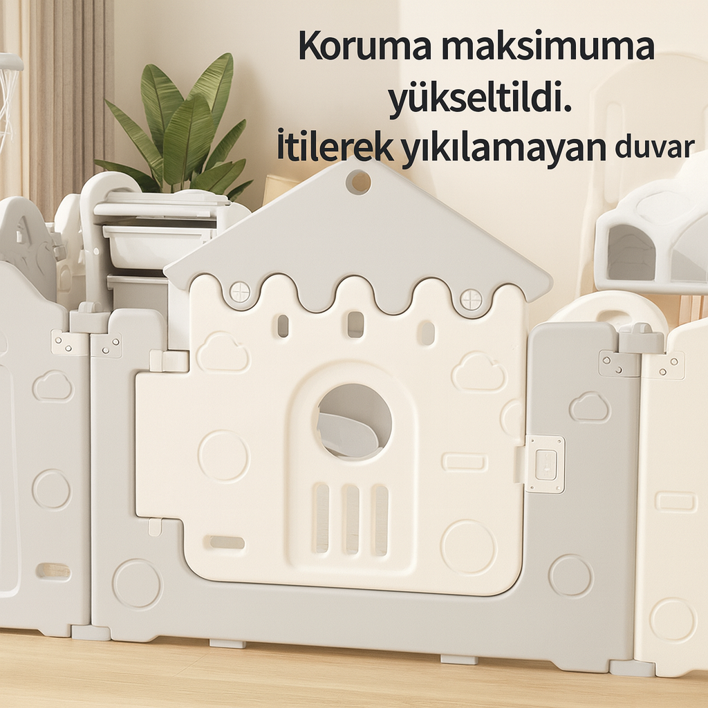 Çocuk Oyun Evi ve Aktivite Parkı – 6’sı 1 Arada